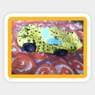 Dripping car - 2 Sticker